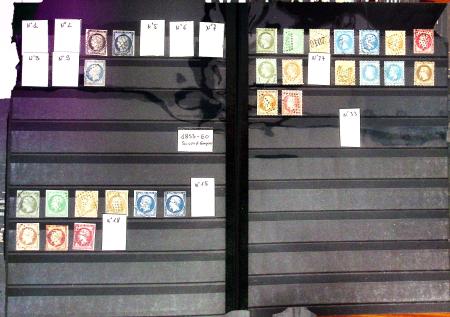 1900-2011, Sept classeurs de France, dont petite section