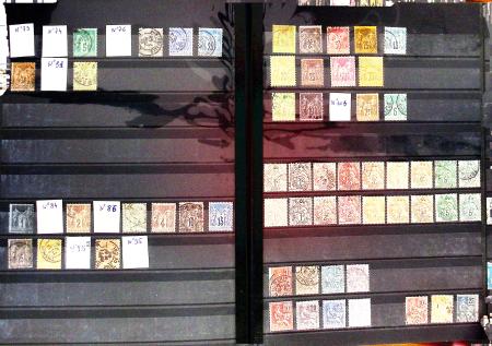 1900-2011, Sept classeurs de France, dont petite section