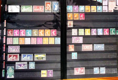 1900-2011, Sept classeurs de France, dont petite section
