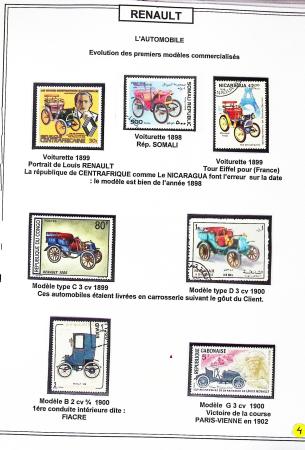 1900-2011, Sept classeurs de France, dont petite section