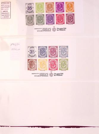 1872-1990, Superbe collection d'Allemagne en neufs et