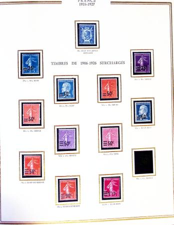 1900-2000, Collection de France 8 classeurs Présidence,