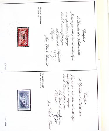 1900-2000, Collection de France 8 classeurs Présidence,