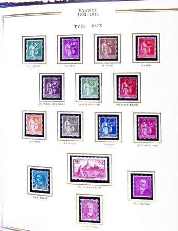 1900-2000, Collection de France 8 classeurs Présidence,