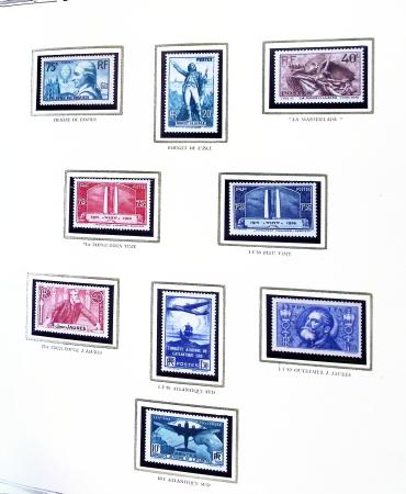 1900-2000, Collection de France 8 classeurs Présidence,