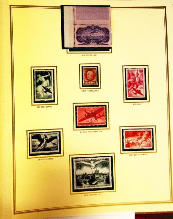 1900-2000, Collection de France 8 classeurs Présidence,