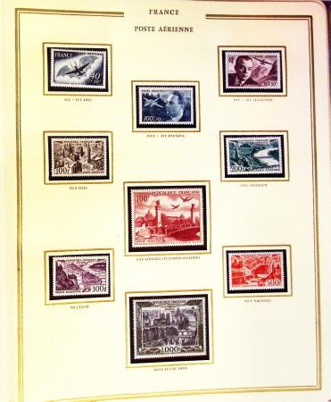 1900-2000, Collection de France 8 classeurs Présidence,