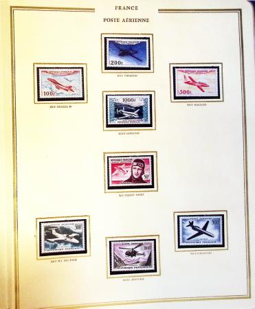 1900-2000, Collection de France 8 classeurs Présidence,