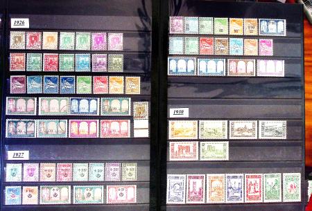 1852-1960, Collection des colonies françaises en  10