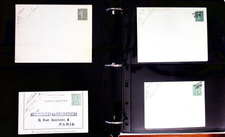 1903-1938, Collection en deux classeurs thématique