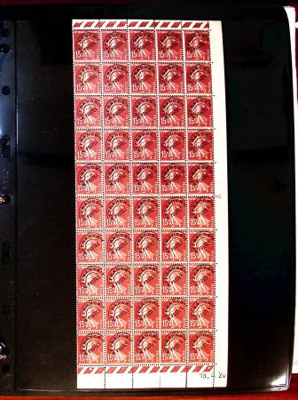 1903-1938, Collection en deux classeurs thématique
