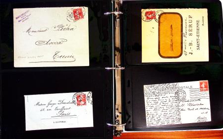 1903-1938, Collection en deux classeurs thématique