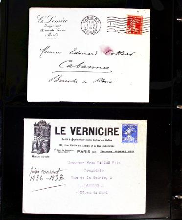 1903-1938, Collection en deux classeurs thématique
