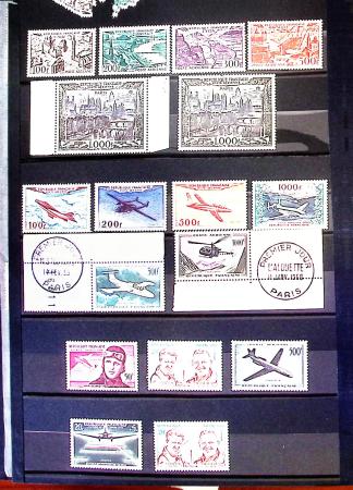 1924-1955, Lot de France neufs */**, en quantité multiples