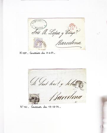 1850-2002, Collection en 5 albums Davo avec des neufs,