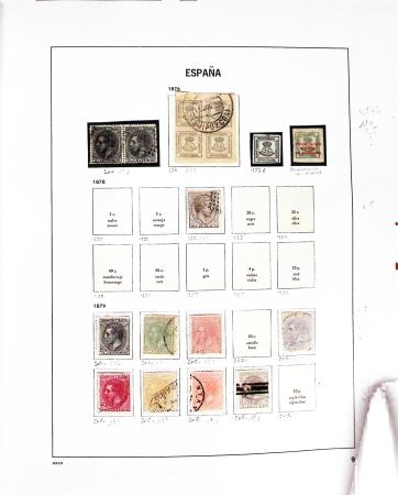 1850-2002, Collection en 5 albums Davo avec des neufs,