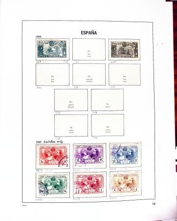 1850-2002, Collection en 5 albums Davo avec des neufs,