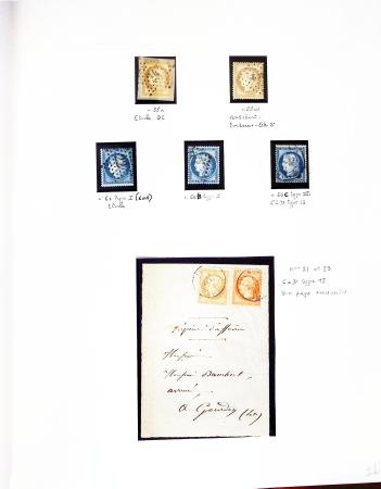 1849-2007, Collection en albums Davo avec des neufs,