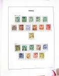 1849-2007, Collection en albums Davo avec des neufs,