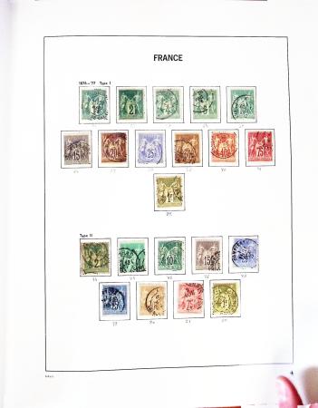 1849-2007, Collection en albums Davo avec des neufs,