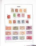 1849-2007, Collection en albums Davo avec des neufs,