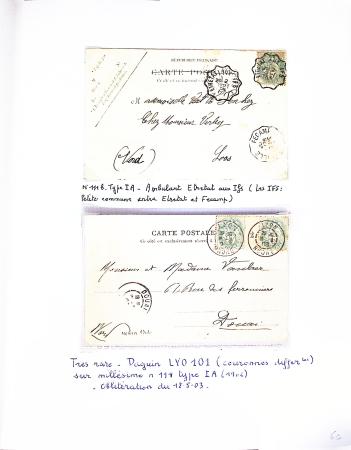 1849-2007, Collection en albums Davo avec des neufs,