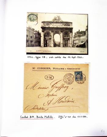 1849-2007, Collection en albums Davo avec des neufs,