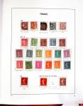 1849-2007, Collection en albums Davo avec des neufs,