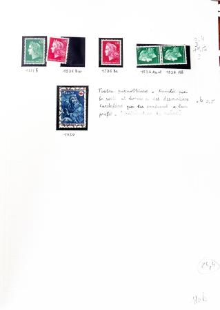 1849-2007, Collection en albums Davo avec des neufs,