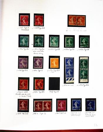 1849-2007, Collection en albums Davo avec des neufs,