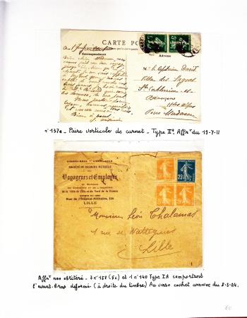 1849-2007, Collection en albums Davo avec des neufs,