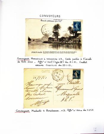 1849-2007, Collection en albums Davo avec des neufs,