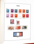 1849-2007, Collection en albums Davo avec des neufs,
