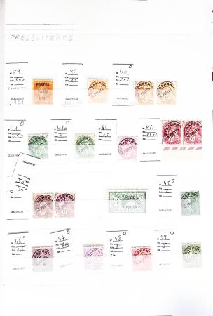1849-2007, Collection en albums Davo avec des neufs,