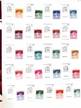 1849-2007, Collection en albums Davo avec des neufs,