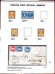 1853-1874, Collection de timbres détachés ou sur lettres