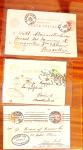 1879-1950, une boite de lettres de ROUMANIE, dont mandats,