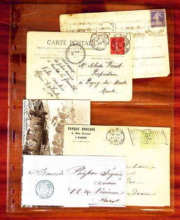 1849-1987, Un carton de vrac essentiellement obl.,