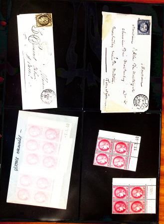 1849-1987, Un carton de vrac essentiellement obl.,