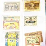 1849-1987, Un carton de vrac essentiellement obl.,