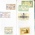 1849-1987, Un carton de vrac essentiellement obl.,