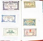 1849-1987, Un carton de vrac essentiellement obl.,
