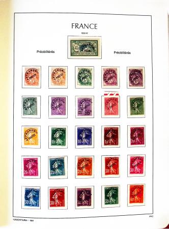 1876-2022, Collection de France en 21 classeurs Leuchtturm