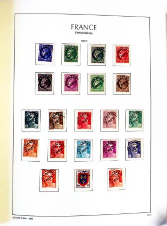 1876-2022, Collection de France en 21 classeurs Leuchtturm