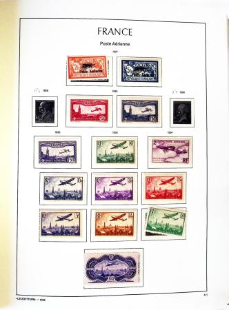 1876-2022, Collection de France en 21 classeurs Leuchtturm