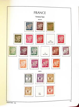1876-2022, Collection de France en 21 classeurs Leuchtturm