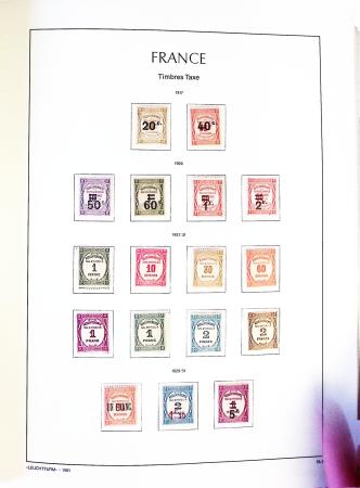 1876-2022, Collection de France en 21 classeurs Leuchtturm