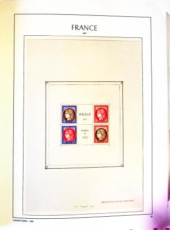1876-2022, Collection de France en 21 classeurs Leuchtturm