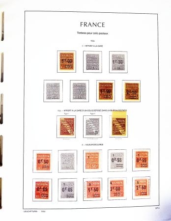 1876-2022, Collection de France en 21 classeurs Leuchtturm