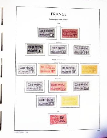 1876-2022, Collection de France en 21 classeurs Leuchtturm